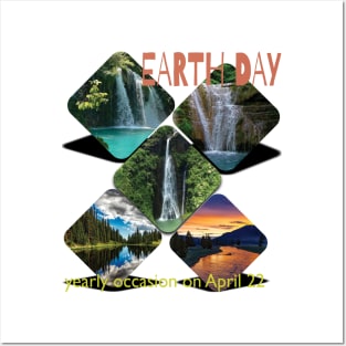 Earth Day Everyday Earth Day - Planet Anniversary 2023. Posters and Art